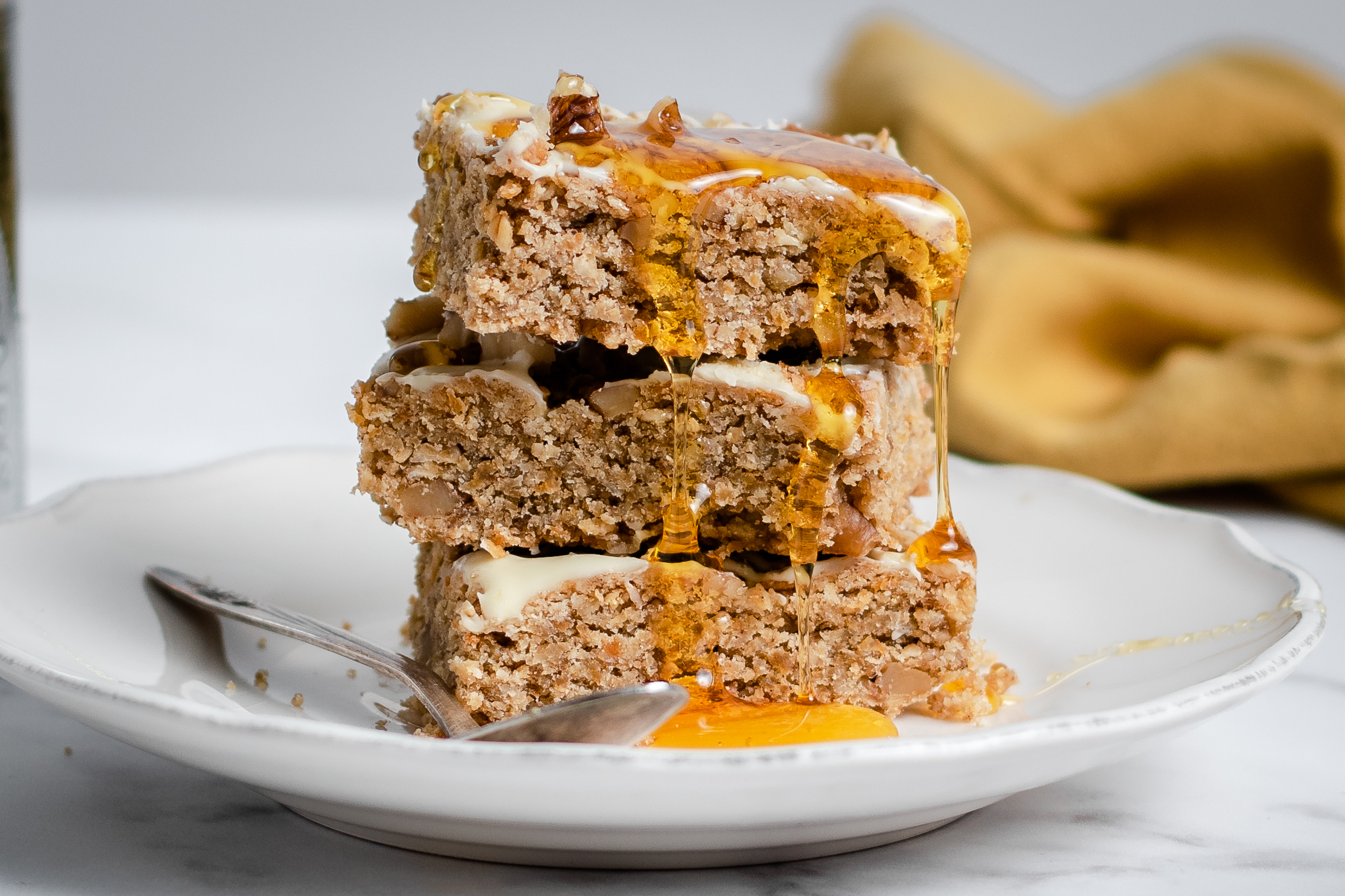 Carrot & Walnut Flapjack Carrot & Walnut Flapjack